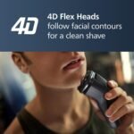 Philips Norelco 2400 Series Electric Shaver, Deep Black - Image 4