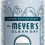MRS. MEYER'S CLEAN DAY Liquid Dish Soap, Snowdrop, 16 fl. oz