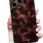 Cute Phone Case for iPhone 16 Pro Case Cheetah Leopard Print