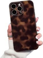 Cute Phone Case for iPhone 16 Pro Case Cheetah Leopard Print