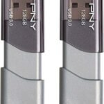 PNY 128GB Turbo Attaché 3 USB 3.0 Flash Drive 2-Pack​