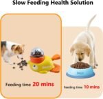 Duck Treat Dispenser Toy,Slow Puzzle Feeder for Cats&Small Dogs - Image 3