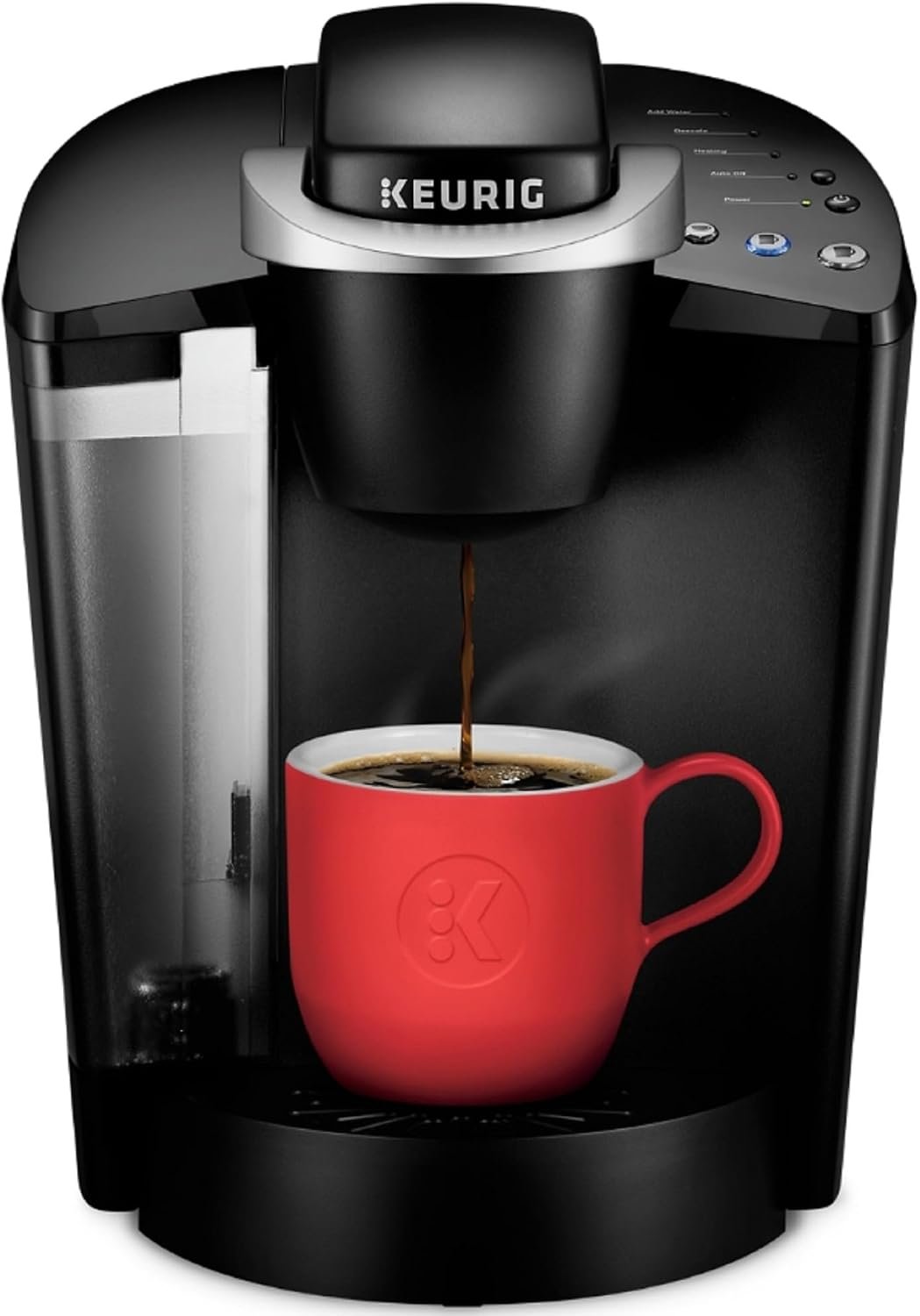 61wQb8IB8UL._AC_SL1500_ Keurig K-Classic Single Serve K-Cup Pod Coffee Maker, with 3 Brew Sizes, 48oz Removable Reservoir, Black - Image 1