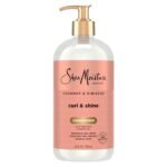 Shea Moisture Curl & Shine Conditioner Coconut & Hibiscus, for Thick, Curly Hair, to Moisturize & Soften, 24 oz