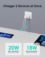[4 Pack] 20W USB C Charger Block Fast Charging Multiport Adapter - Image 2