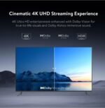 IT'S BRAZILIAN onn 4K Pro Streaming Device, Google TV with Gemini* - Ultra-Fast Streaming, Stunning 4K UHD, 32GB Storage, 3GB RAM, Dolby Vision & Atmos, Find My Remote with Backlight, Ethernet Port - Image 2