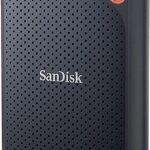 Sandisk 2TB Extreme Portable SSD, Up to 1050MB/s, USB-C, USB 3.2 Gen 2, IP65 Water and Dust Resistance, Updated Firmware, External Solid State Drive, SDSSDE61-2T00-G25