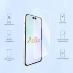 Ailun 3 Pack Screen Protector for iPhone 17 / iPhone 16 Pro, Tempered Glass - Image 2