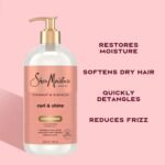 Shea Moisture Curl & Shine Conditioner Coconut & Hibiscus, for Thick, Curly Hair, to Moisturize & Soften, 24 oz - Image 4