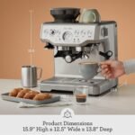 Breville BES870XL Barista Express Espresso Machine, Brushed Stainless Steel - Image 3