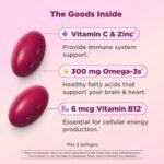 OLLY Ultra Strength Women's Multivitamin Softgels, Omega-3s - 60 Count - Image 2
