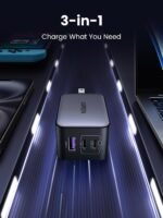 UGREEN Nexode 65W USB C Charger Block, 3-Port Wall Charger Fast Charging - Image 3