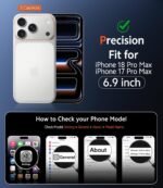 FNTCASE for iPhone 18 Pro Max/17 Pro Max Case Fit for Magsafe - Image 2