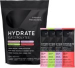 Sports Research® Hydrate Electrolytes, 32 Variety Packets