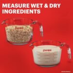 Pyrex 4 Cup Glass Measuring Cup For Baking and Cooking - Image 2
