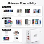 USB C Charger Block, 60W 5-Port Type C Charger Fast Charging Blocks - Image 5