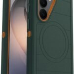 OtterBox Samsung Galaxy S26 (Only) - Defender Series Case - Green Intrigue - Tough - Rugged & Durable - Samsung Galaxy Phone Case with Magnets