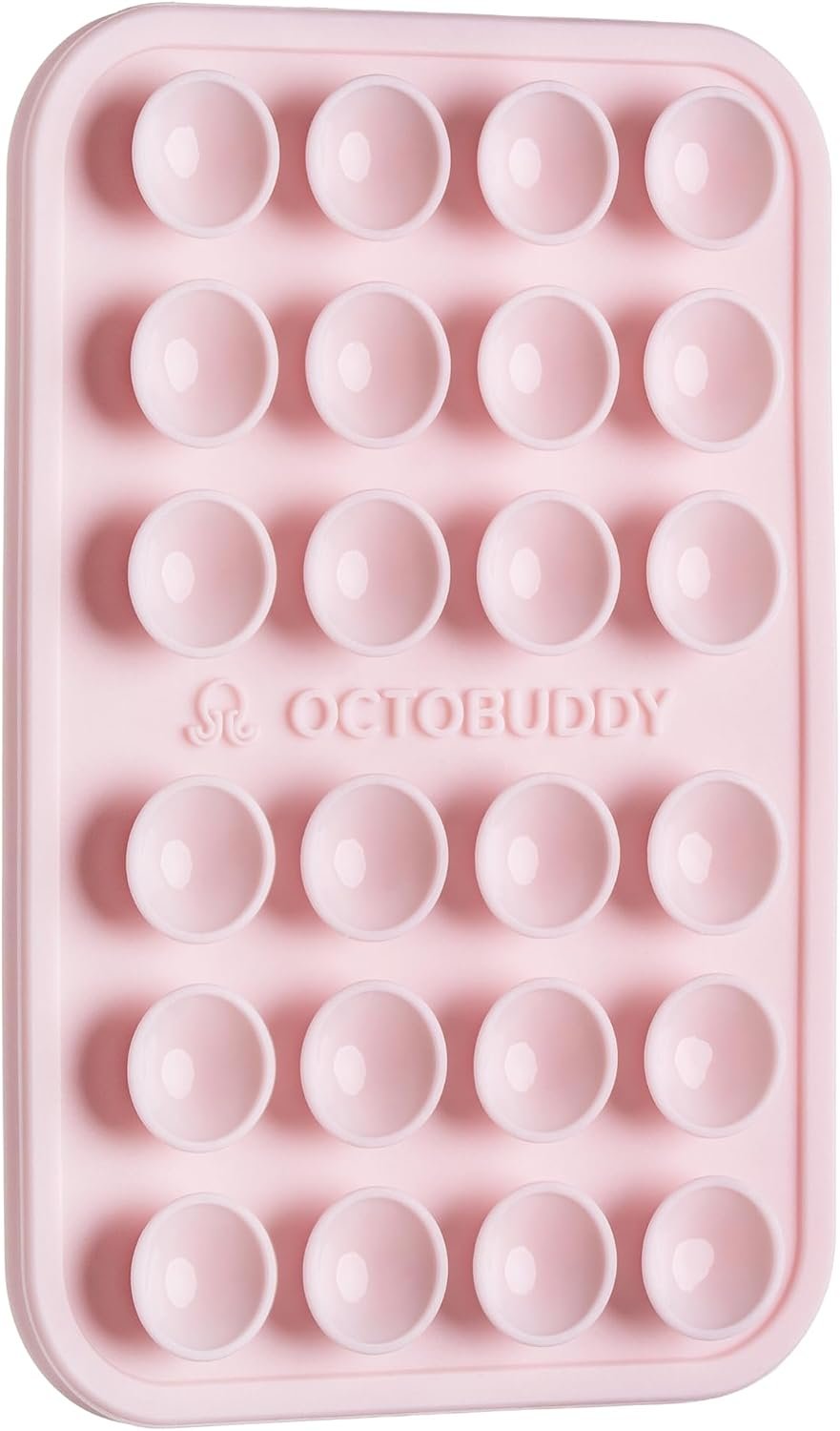 717FeA-BKjL._AC_SL1500_ OCTOBUDDY Classic - Silicone Suction Phone Case Adhesive Mount, Chalk Pink - Image 1