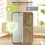 Titanium Cutting Board for Kitchen, Pure Titanium/PP, Size 16”×11” - Image 3