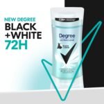 Degree Women's Black+White 4 Count Antiperspirant Balm 2.6 oz - Protects from Deodorant Stains, Fresh Scent, 48H Non-Stop Protection - Image 2