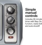 Hamilton Beach Easy Reach 6 Slice Countertop Toaster Oven - Image 5