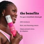 eos Shea Better Shaving Cream- Pomegranate Raspberry, 7 fl oz, 2-Pack - Image 4