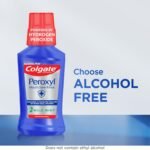 Colgate Peroxyl Antiseptic Mouth Sore Rinse, Alcohol Free, Mint, 16.9 fl oz - Image 4