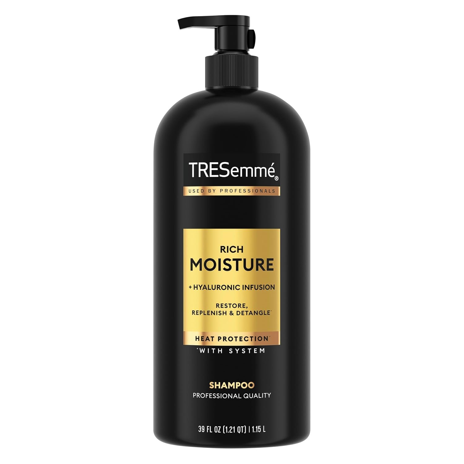718fpEIprML._SL1500_ TRESemmé Rich Moisture Hydrating Shampoo for Dry Hair 39 oz - Image 1