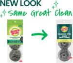 Scotch-Brite Stainless Steel Scrubbers, 3 Pack - Image 2