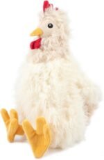 Best Pet Supplies Interactive Squeaky Dog Toy - Crinkle Chicken - Image 2