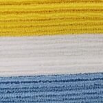 Amazon Basics Microfiber Cleaning Cloths, Ultra Absorbent, Lint Free, Streak Free, Non-Abrasive, Reusable and Washable, 16" x 12", Blue/White/Yellow, Pack of 24 - Image 4