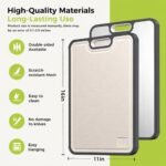 Titanium Cutting Board for Kitchen, Pure Titanium/PP, Size 16”×11” - Image 5