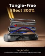 Cordless Vacuum Cleaner, 580W 50Kpa Powerful Stick Vacuum with 65 Mins Runtime,Anti-Tangle, Self-Standing, Rechargeable,Lightweight Vacuum Cleaners for Home Hardwood Floor Carpet Pet - Image 4