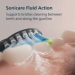 Philips Sonicare 5950 Rechargeable Electric Toothbrush, 2 Brush Head, Black - Image 3