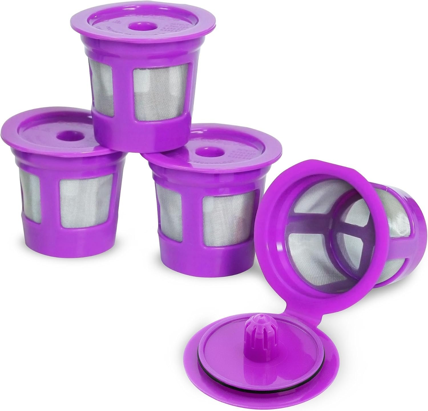 71COMOWdXnL._AC_SL1500_ Perfect Pod Café Save Reusable Coffee Pod Filter Cups, 4 Pack - Image 1