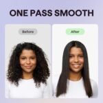 Wavytalk Steam Hair Straightener Steam Sesh for Less Heat Damage, Flat Iron - Image 3