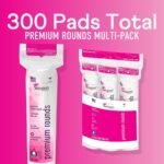 Swisspers Premium Cotton Rounds, Dual-Sided, 100 Count (Pack of 3) - Image 2