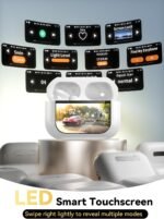 Wireless Earbuds, Smart Touchscreen Ear Buds, ANC Headphones, Bluetooth 5.4 - Image 3
