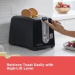 BLACK+DECKER 2-Slice Toaster with Extra-Wide Slots - Image 4