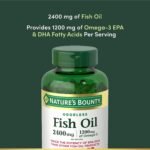 Nature's Bounty Odorless Fish Oil, 1200mg Omega-3 per Serving Including EPA & DHA, Supports Heart Health, Purified to Eliminate Mercury, Coated Softgels, Gluten Free, No Shellfish, 90 Ct - Image 3