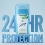 Secret Antiperspirant and Deodorant for Women, 24hr Sweat & Odor Protection, PH Balanced Protection, Gentle on Skin, Invisible Solid, Shower Fresh Scent, 2.6 oz (Pack of 2) - Image 3