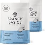 Branch Basics Dishwasher Tablets - 120 Ct | Plastic-Free Tablets