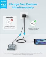 Anker Phone Charger, 20W USB C Charger Block, Type C Charger Fast Charging - Image 2