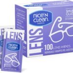 Nice 'n Clean SmudgeGuard Lens Cleaning Wipes (100 Total Wipes) | Pre-Moistened Individually Wrapped Wipes | Non-Scratching & Non-Streaking | Safe for Eyeglasses, Goggles, & Camera Lens