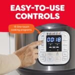 Instant Pot Duo 6 Qt 7-in-1 Electric Pressure Cooker, Stainless Steel - Image 4