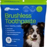 Ark Naturals Brushless Toothpaste Dog Dental Treats - Small Breeds (18 ct)