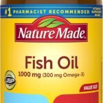 Nature Made Fish Oil Omega 3 Supplements, 1000mg Softgels, 250 Softgels
