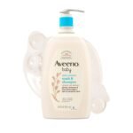 Aveeno Baby Daily Moisture Body Wash & Shampoo with Oat Extract, 33 fl. oz
