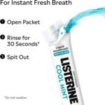 Listerine Alcohol Free Mouthwash Packets, Cool Mint, 0.33 fl. oz, 30 Pack - Image 5