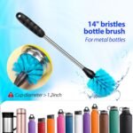 Holikme Bottle Brush Tube Cleaning Lab Set with Long Handle,White - Image 2